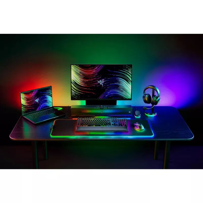 Razer BlackWidow V4 Pro klávesnica herná USB QWERTZ nemecká čierna