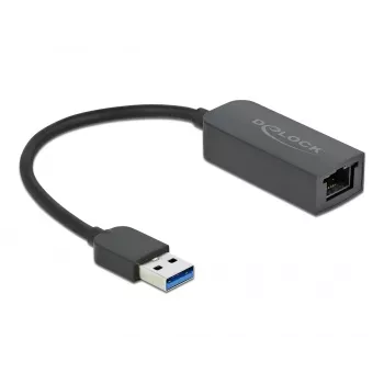 Adaptér USB Type-A konektor samec na 2,5 Gigabit LAN DeLOCK 66646