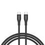 CANYON kábel CC60SC10 C-C 60W 1m silikónový čierny