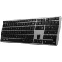 Satechi SLIM X3 klávesnica Bluetooth QWERTZ nemecká čierna - sivá (ST-BTSX3M-DE)