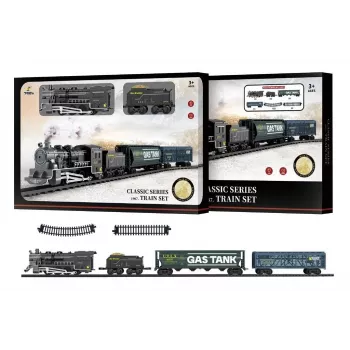 Elektrická hračkárska vláčik Artyk Train Vintage — model 173806, batériová vláčiková súprava v štýle vintage