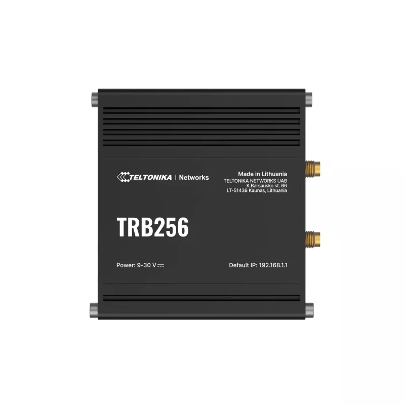 LTE M1/NB-IoT router | TRB256 | 10/100 Mbit/s | Ethernet LAN (RJ-45) 1 port | Mesh podpora nie | MU-MiMO nie | 4G