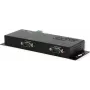 Sériový server zariadení Exsys EX-6112-2 — Ethernet na 2×RS-232, 12 V/3 A napájanie
