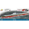 Plastový modelársky set Cobi poľská ponorka ORP Sęp mierka 1:300 (COBI-4856)