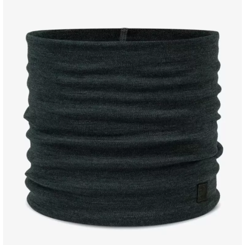 Buff Merino Heavyweight Solid Forest nákrčník – bezšvový merino vlnený nákrčník, unisex, tmavozelená