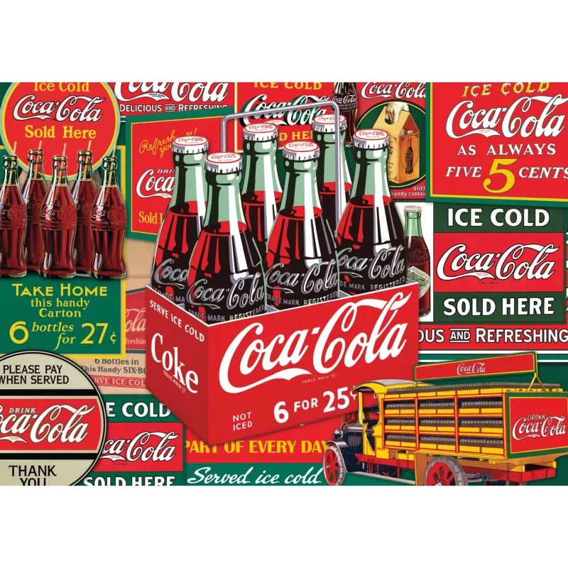 Coca Cola - Klassiker, puzzle 1000 dielikov