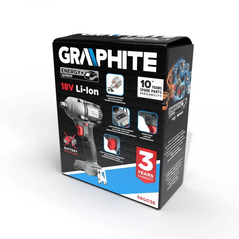 Rázový uťahovák Graphite 58G038