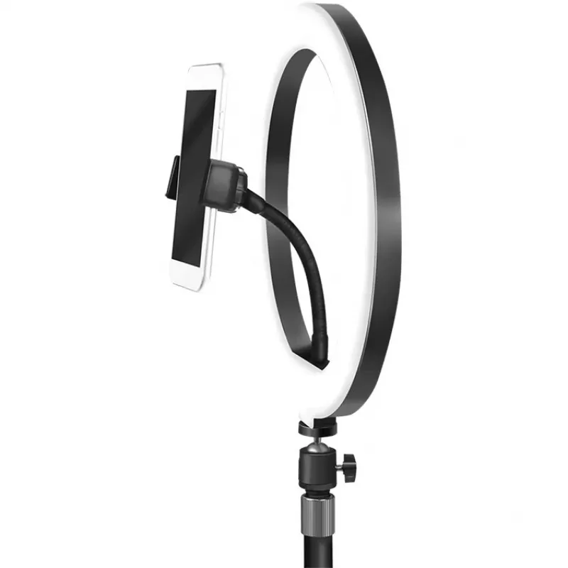 LogiLink prstencové svetlo so statívom a diaľkovým spúšťačom pre smartfóny od 10,16 cm – 17,78 cm (4 – 17,80 cm (7)), – 1 ks (AA0152)