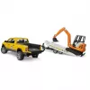Auto Dodge RAM 2500 Service s prívesom