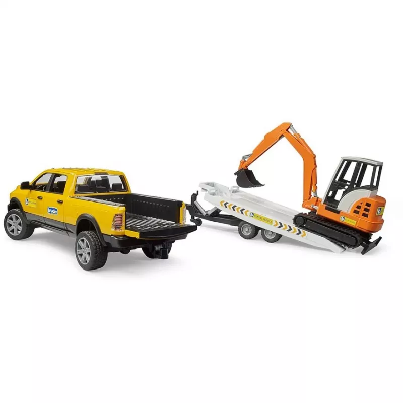 Auto Dodge RAM 2500 Service s prívesom