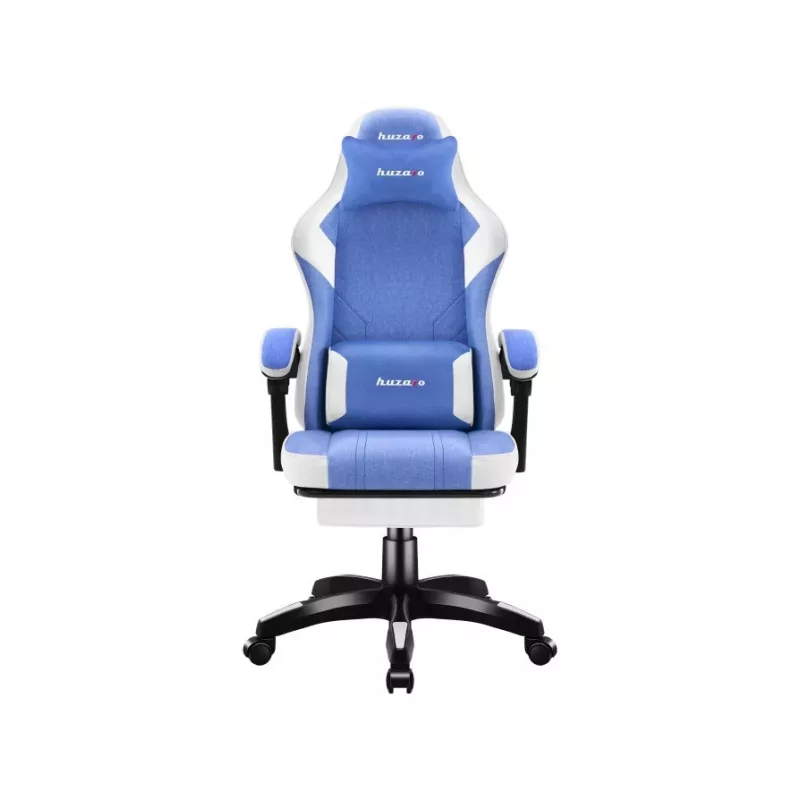 Herná stolička huzaro Force 3.7 modrá — ergonomický dizajn, výškovo nastaviteľná