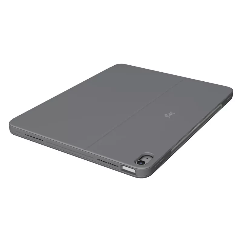 Klávesnica Logitech Combo Touch QWERTY dánska fínska nórska švédska Smart Connector sivá