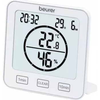 Hygrometer Beurer HM 22 digitálne meranie vlhkosti vzduchu v miestnosti, digitálny displej