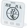 Hygrometer Beurer HM 22 digitálne meranie vlhkosti vzduchu v miestnosti, digitálny displej