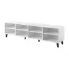 TV skriňa cama meble BARI 200x42x52 biela matná — 200×42×52 cm