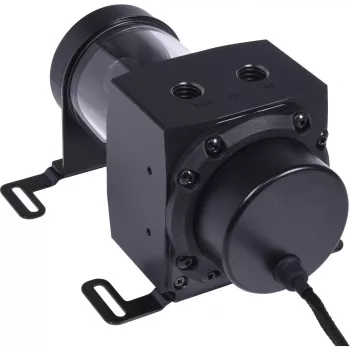 Alphacool Core 100 Aurora ARGB vyrovnávacia nádrž s čerpadlom VPP, akryl, čierna