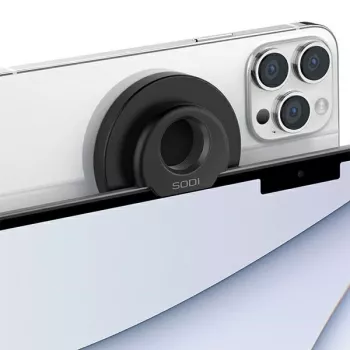 Indukčný držiak pre MacBook MagSafe čierny