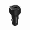 CANYON auto nabíjačka OnDrive 48 PD 48W USB-A+USB-C čierna