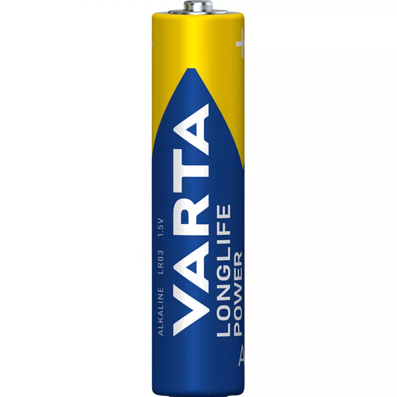 Varta Longlife, jednorazová batéria, AAA, alkalická, 1,5 V, 24 ks, 44,5 mm