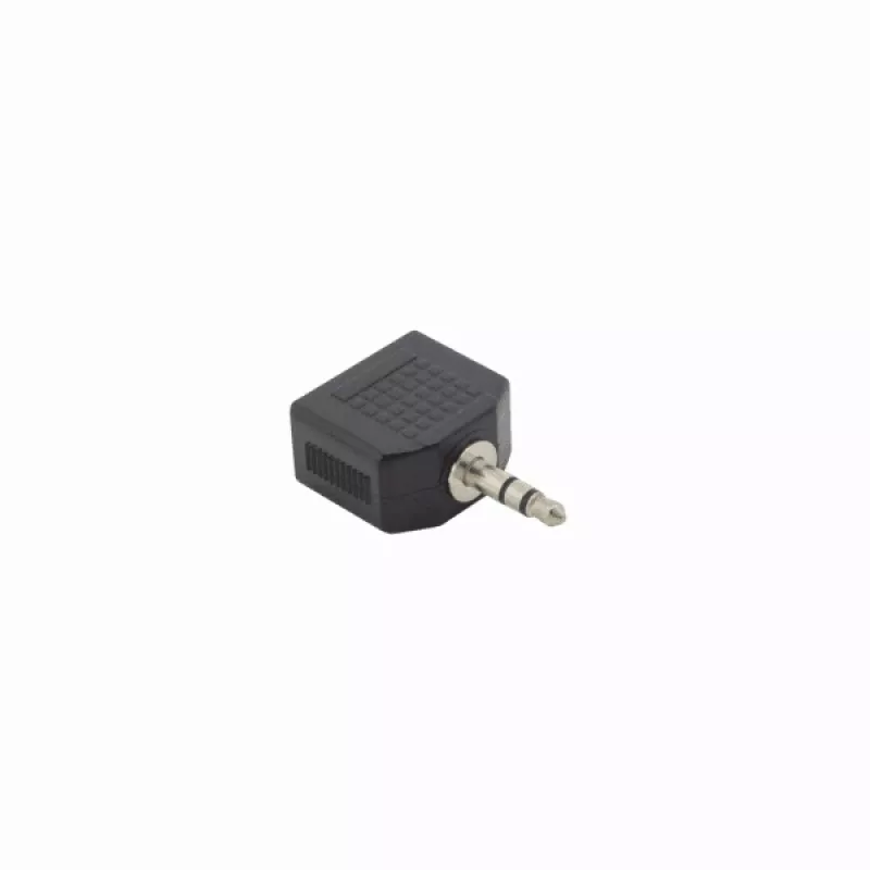 Sbox 3,5 mm konektor samec na 2 x 3,5 mm konektor samica adaptér AD.3.5-2X3.5