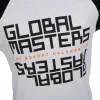 Global Masters T-Shirt GM Text - biela (S)