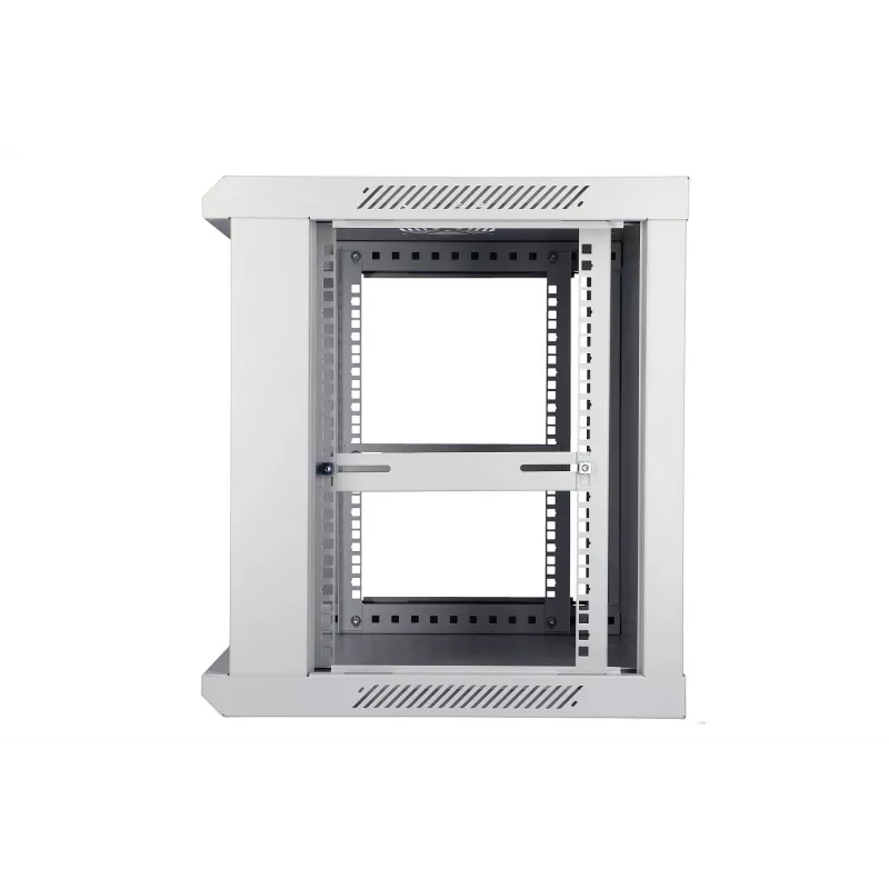 Nástenný rack Extralink 9U 600x450 sivý