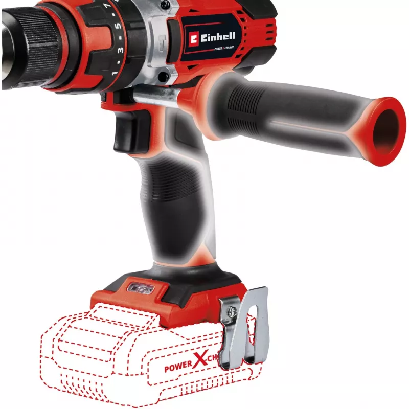 Einhell TE-CD 48 1500 ot/min rýchloupínacie skľučovadlo 1,41 kg čierna, červená