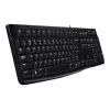 Desktop MK120, káblová, USB, QWERTZ, čierna, myš v balení