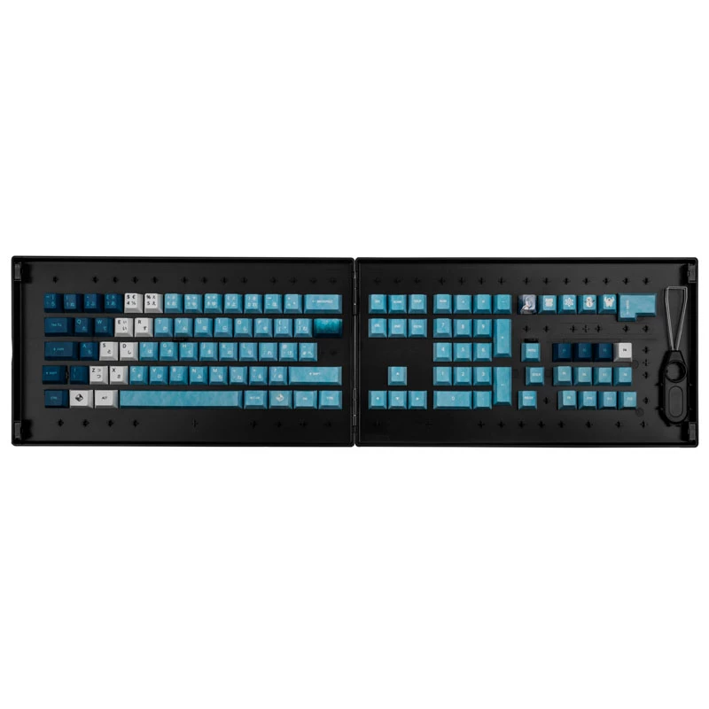 Sada keycapov Traitors YUKI ONNA (UK rozloženie) – dizajnérske keycapy pre mechanické klávesnice