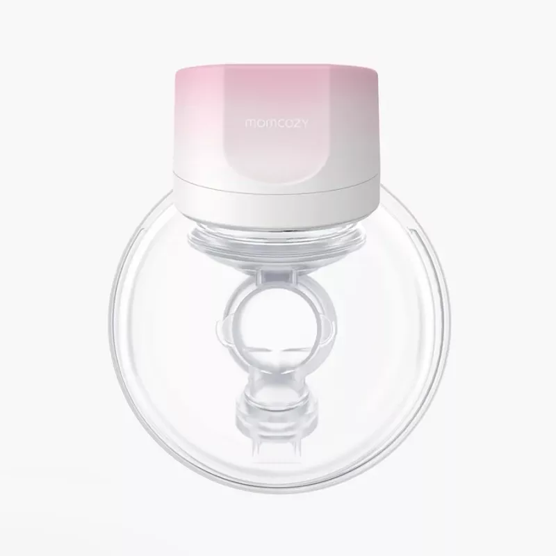 Momcozy S12 Pro dvojitá elektrická odsávačka mlieka ružová, 180 ml
