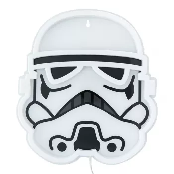Nástenné LED neónové svetlo Paladone Stormtrooper model PP14595SWVN, dekoratívne osvetlenie Star Wars
