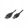 manhattan prepojovací kábel, USB prepojovací kábel, USB-B na USB-A 2.0, dĺžka: 3 m, farba: čierny (333382)