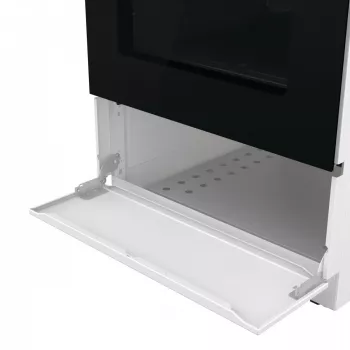 Voľne stojaci plynový sporák s rúrou Gorenje GG5A10WFFM — 4-horákový varný panel, 70 l rúra, smaltovaný povrch, biela