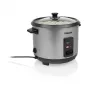 Hrniec na ryžu Tristar RK-6147 — 1,5 l, 500 W, čierna/strieborná
