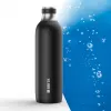 Fľaša na karbonizáciu BRITA 650 ml, nehrdzavejúca oceľ, čierna, vhodná do umývačky