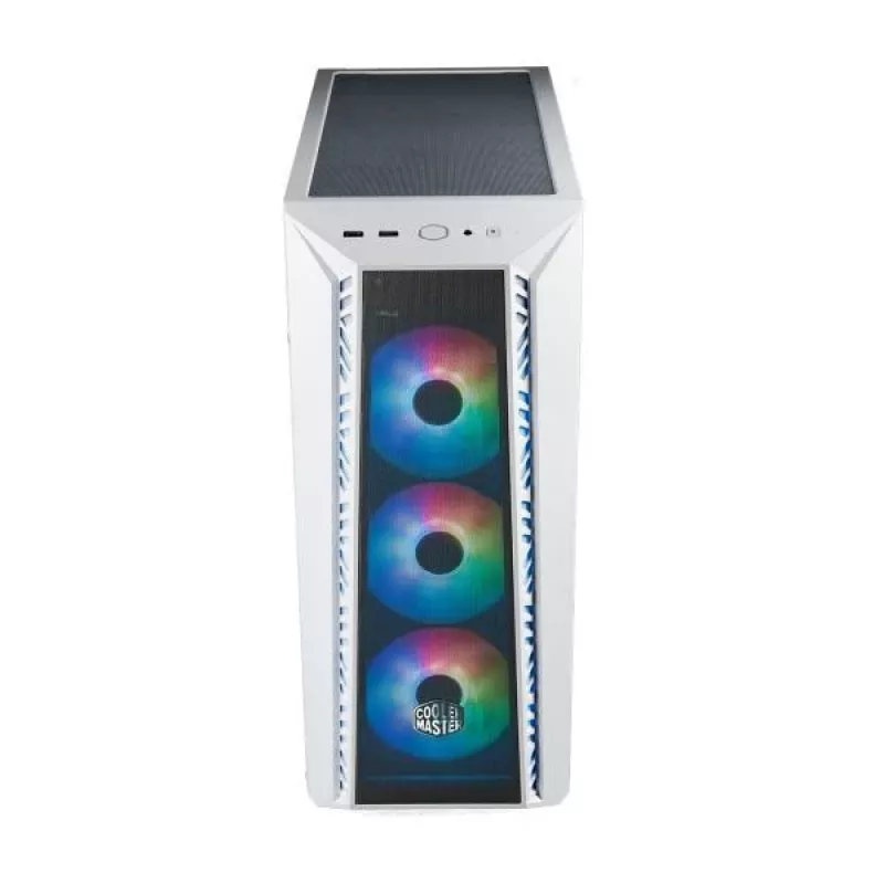 Cooler Master MasterBox 520 - Midi-Tower - PC - biela - ATX - EATX - micro ATX - Mini-ITX - SSI CEB - akrylonitril-butadién-styrén (ABS) - oceľ - tvrdené sklo - Multi