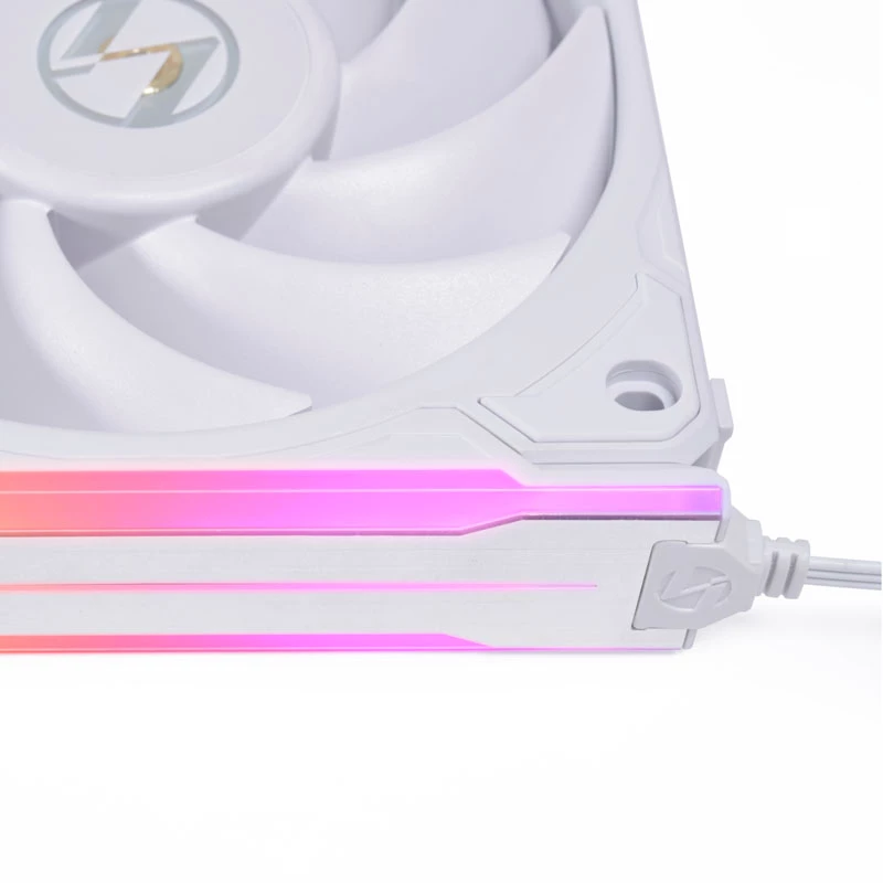 Súprava pásikov Lian Li UNI FAN P28 Side ARGB, 3 ks, biela (P28ARGB-W)