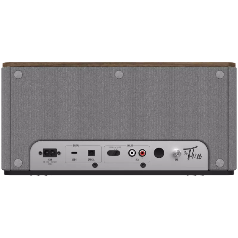 Klipsch the Three Plus Premium Bluetooth reproduktorový systém orech USB RCA...