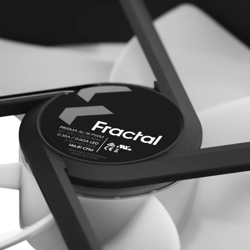 Fractal Design Prisma AL-18 ARGB PWM 180mm ventilátor do skrine