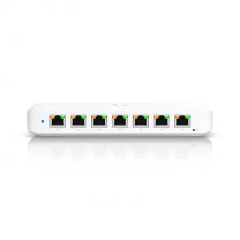 Ubiquiti Ultra 210W Managed L2 Gigabit Ethernet (10/100/1000) Power over Ethernet (PoE) biela
