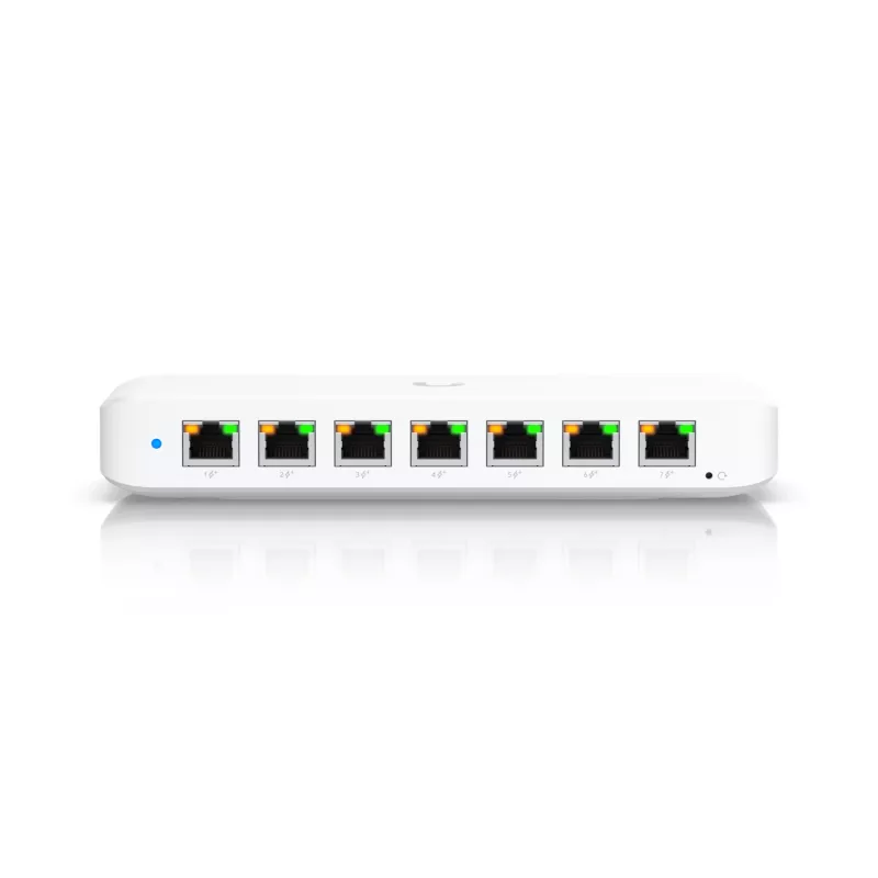 Ubiquiti Ultra 210W Managed L2 Gigabit Ethernet (10/100/1000) Power over Ethernet (PoE) biela