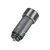 LogiLink Auto napájací zdroj – 36 Watt – 3 A – PD 3.0, QC 3.0 – 2 výstupné porty (USB, 24-pinový USB-C)
