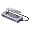 UNITEK aktívny hub USB-C 10GBPS,M.2,HDMI, PD 100W
