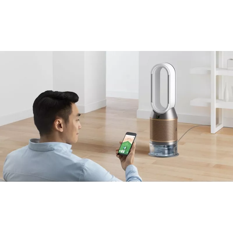 Čistička vzduchu Dyson Purifier Humidify + Cool De-Nox 62.4 dB 45 W zlatá biela