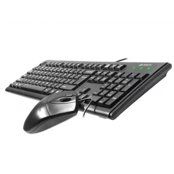 A4Tech KM-72620D - sada klávesnica-myš - USB - US - čierna