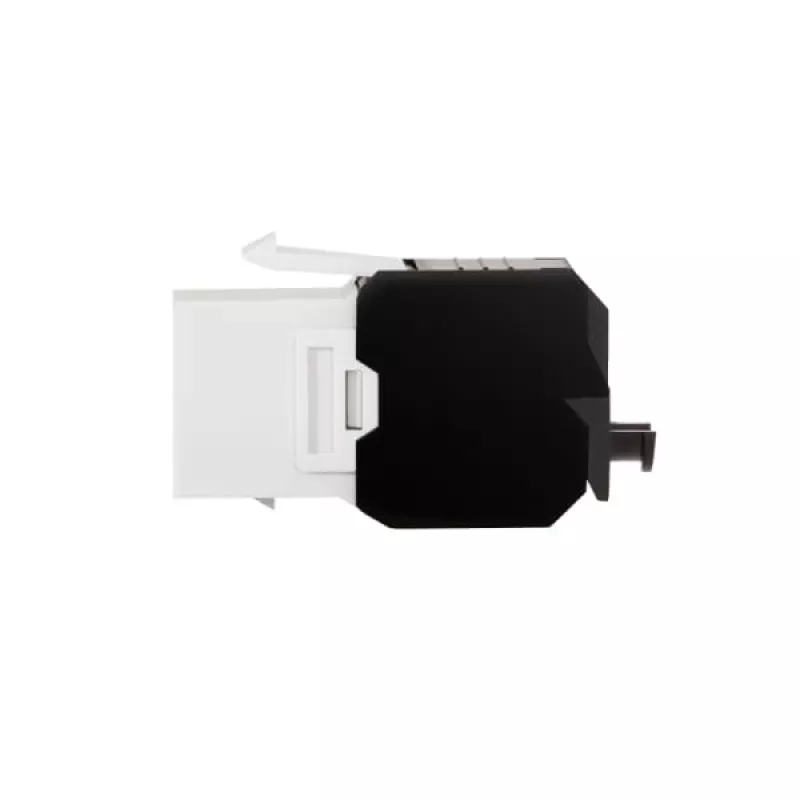 LogiLink NK4066 Keystone modul plochý čierny biely RJ-45