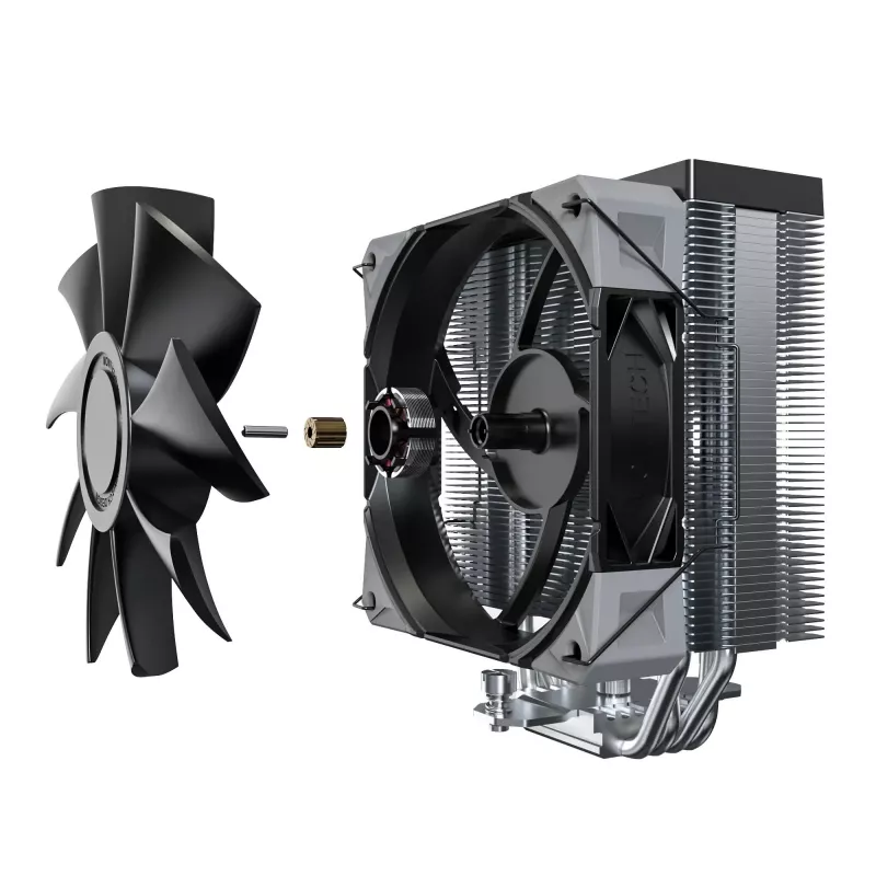 CPU chladič MULTI-SOCKEL čierny/NX400 (B) MONTECH