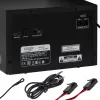 Mini Hi‑Fi stereo systém Adler AD 1917 — Bluetooth V5.3, CD/USB/MP3, 2×25 W RMS, FM tuner, 4‑pásmový ekvalizér, AUX, čierny