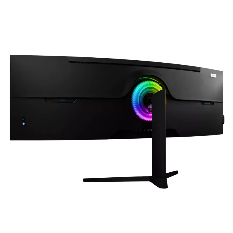 49 palcov Curved LED monitor Arozzi Nova — 5120 x 1440 Dual QHD, VA panel, 4 ms, USB hub, VESA