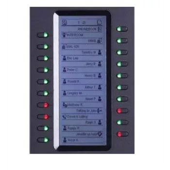 Grandstream Networks GXP2200EXT IP rozširujúci modul čierny 20 tlačidiel